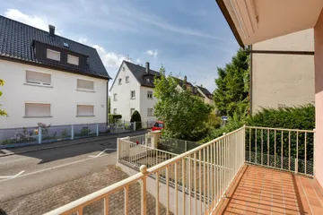 Balkon nach Nord-Westen