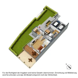 3D-Grundriss, Ebene 1