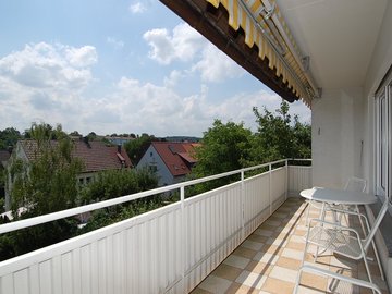 Balkon nach Süd-Westen