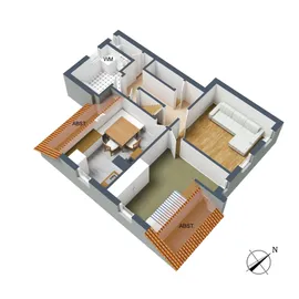 3D-Grundriss, DG 1