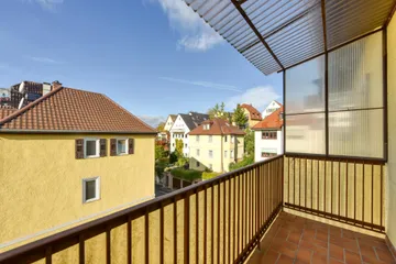 Balkon nach Nord-Westen