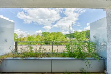 Balkon nach Osten