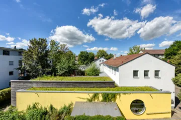 Blick vom Schlafzimmer