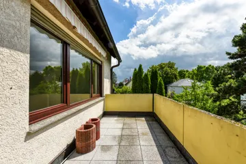 Balkon nach Osten