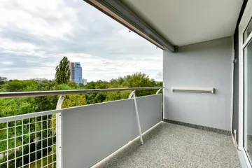 Balkon nach Süd-Westen