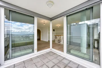 Balkon nach innen