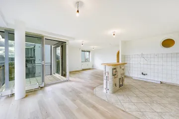 Wohnen zum Balkon