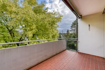 Balkon nach Süd-Westen