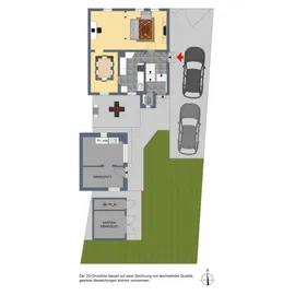 2D-Grundriss, EG