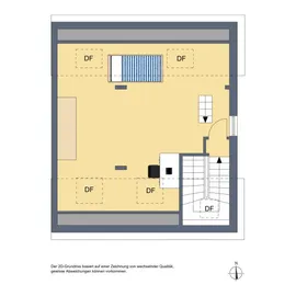2D-Grundriss, DG