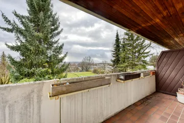 Balkon nach Süd-Westen