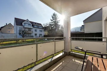 Balkon nach S-O
