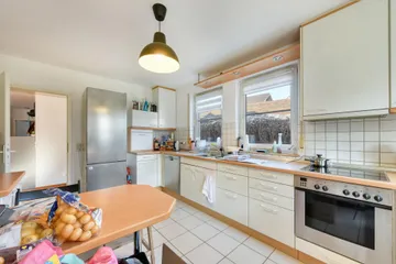 Küche vom Balkon