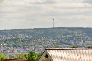 Blick zum Fernsehturm