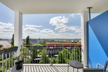 Balkon nach Süd-Westen