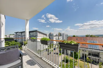Balkon nach Osten