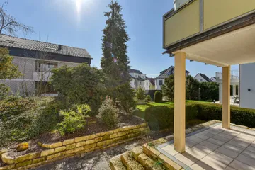Blick zur Terrasse