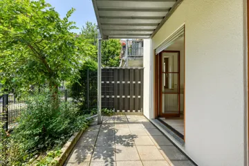 Terrasse nach Westen