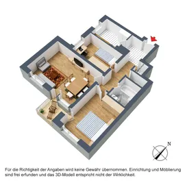 3D-Grundriss