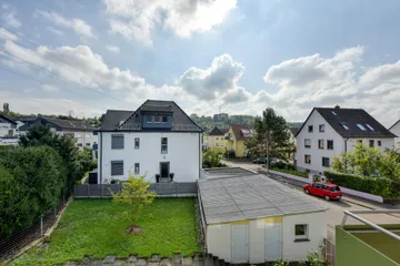 Blick vom Schlafzimmer