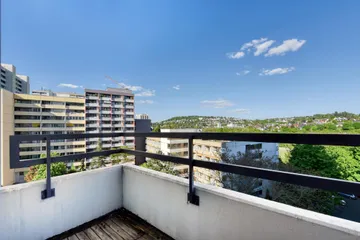 Balkon nach Nord-Osten