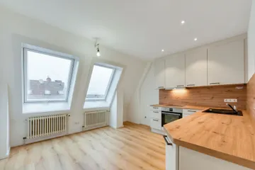 Küche von Tür