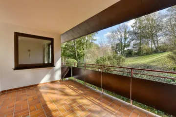 Balkon nach Osten