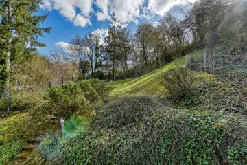 Blick vom Balkon