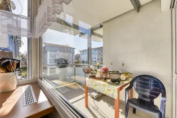 Balkon von Küche