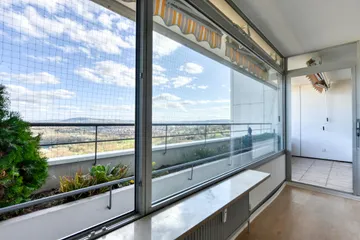 Wohnen zum Balkon