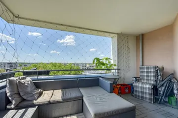 Balkon nach Nord-Westen