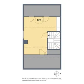 2D-Grundriss, DG