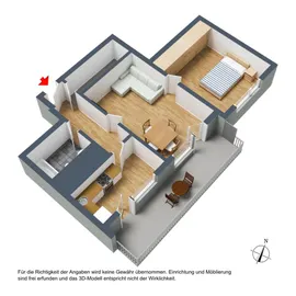 3D-Grundriss