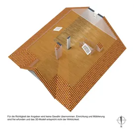 Bühne, 3D-Grundriss