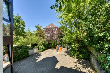 Blick vom Schlafzimmer