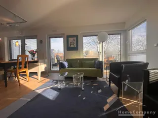 Wohnen mit integriertem Küchen und Essbereich