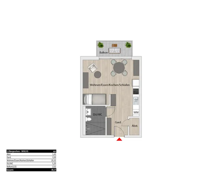 Wohnung 1