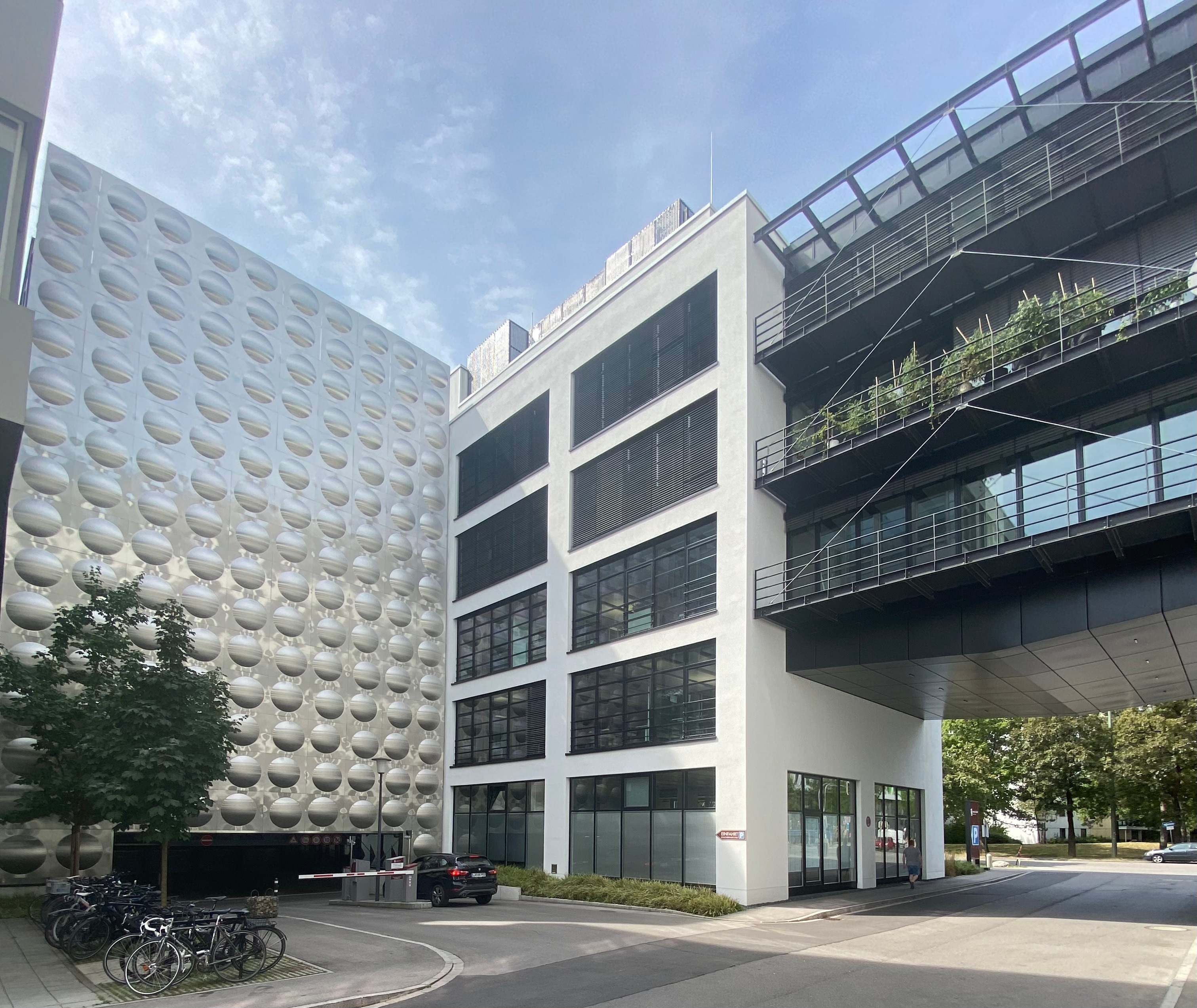 Zufahrt Parkhaus