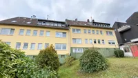 Gebäuderückseite beider Häuser