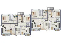 Erdgeschoss Haus Nr.  55 + 57