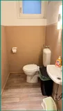 Eines von zwei WC's