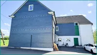Giebelseite des Fachwerkhauses