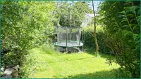 ...z.B. mit einem Trampolin