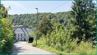 Straße in die Ortschaft Vogelsmühle