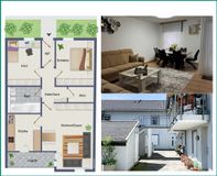 SEHR GUT GESCHNITTENE 3-ZIMMER-WOHNUNG MIT GARAGE IM STADTZENTRUM VON RADEVORMWALD, PROVISIONSFREI