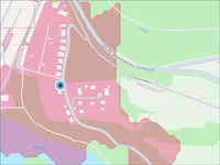 Lageplan mit Kartenausschnitt Bergstraße 14 42477 Radevormwald