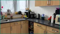 Einbauküche der Mieterin im 1. Obergeschoss