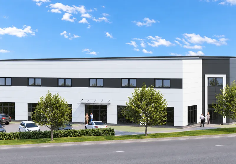 Gewerbeneubau in Planung mit 500m&sup2; an der A20 / A1