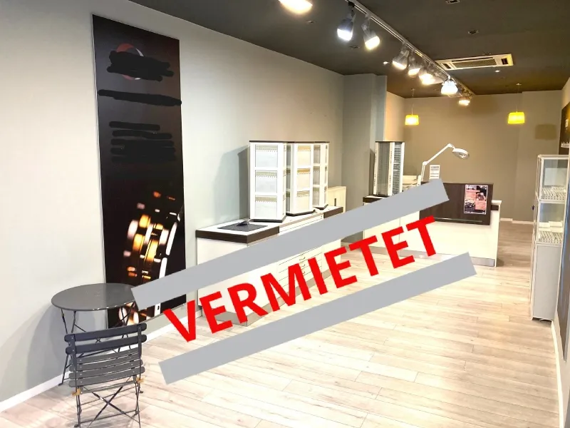 LADENGESCHÄFT 60 m² IN DER CITY – TOP A LAUFLAGE – …