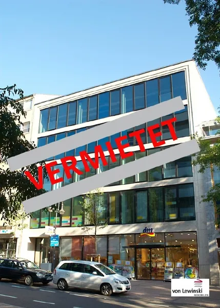 100% VERMIETET… BÜROIMMOBILIE IN 1A LAGE…